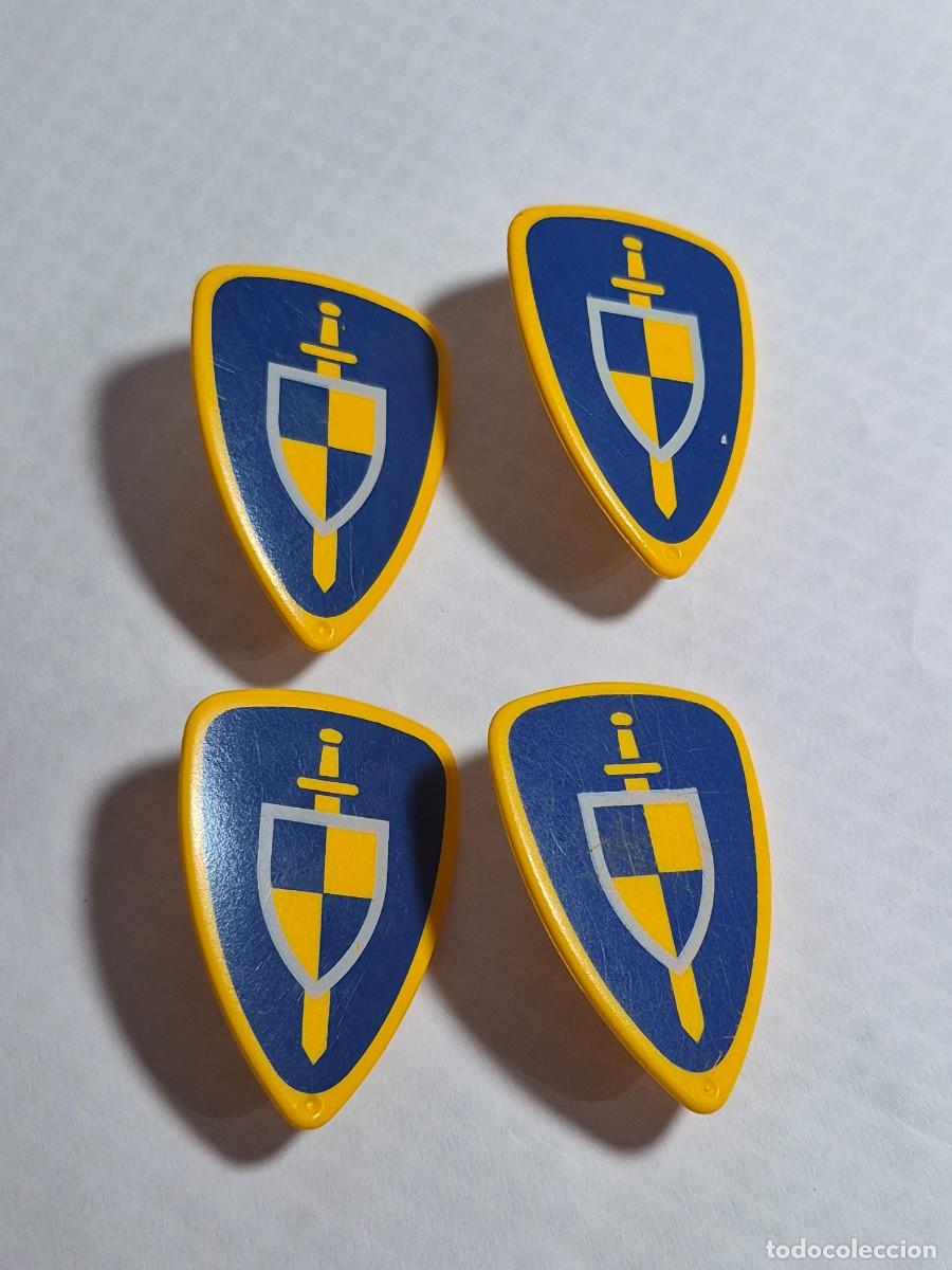 Playmobil: LOTE Escudo bandera armadura arma medieval accesorio complemento playmobil