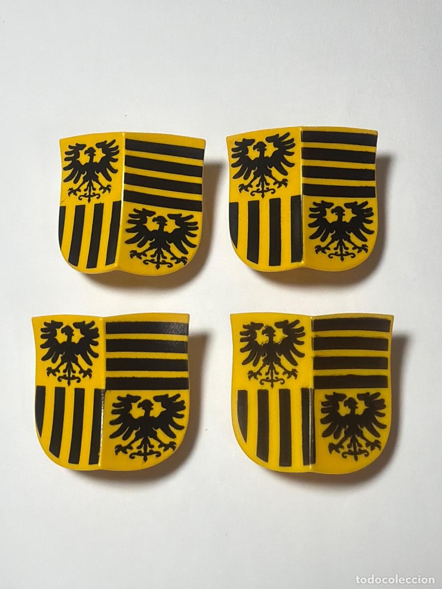 Playmobil: LOTE Escudo bandera armadura arma medieval accesorio complemento playmobil