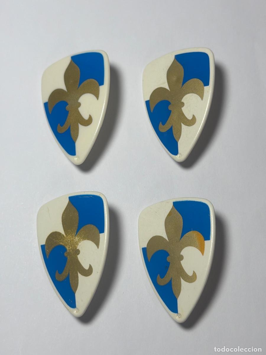 Playmobil: LOTE Escudo bandera armadura arma medieval accesorio complemento playmobil