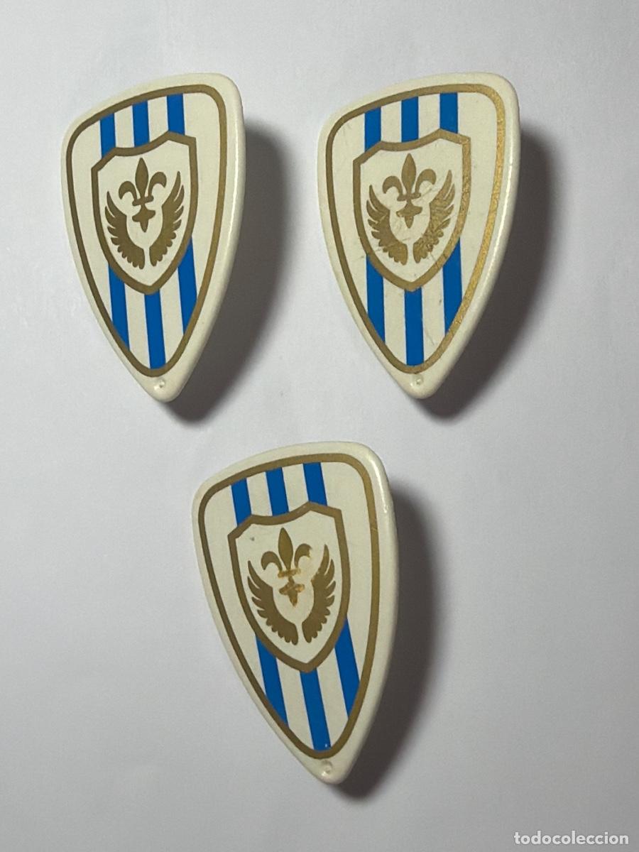Playmobil: LOTE Escudo bandera armadura arma medieval accesorio complemento playmobil