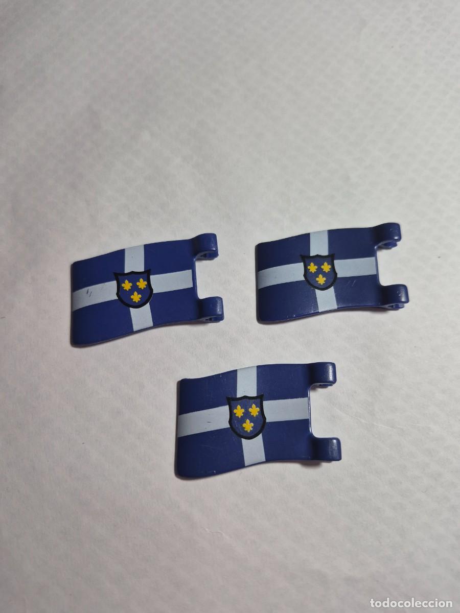 Playmobil: LOTE Escudo bandera armadura arma medieval accesorio complemento playmobil