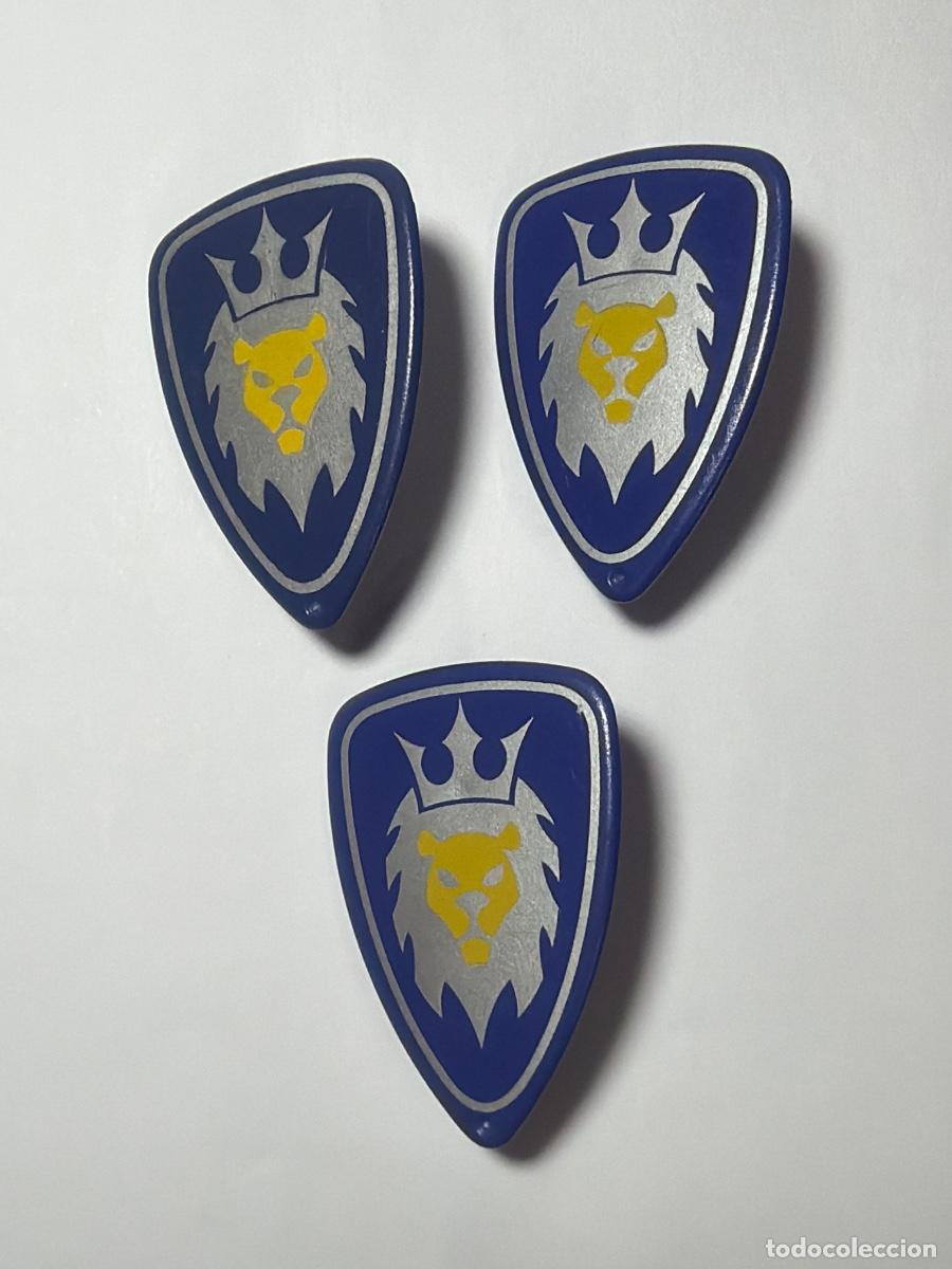 Playmobil: LOTE Escudo bandera armadura arma medieval accesorio complemento playmobil