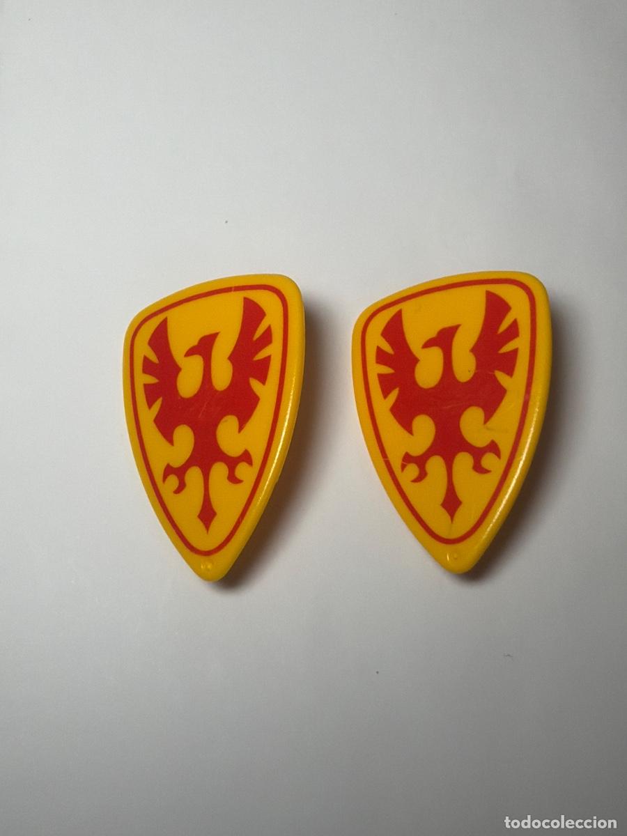 Playmobil: LOTE Escudo bandera armadura arma medieval accesorio complemento playmobil