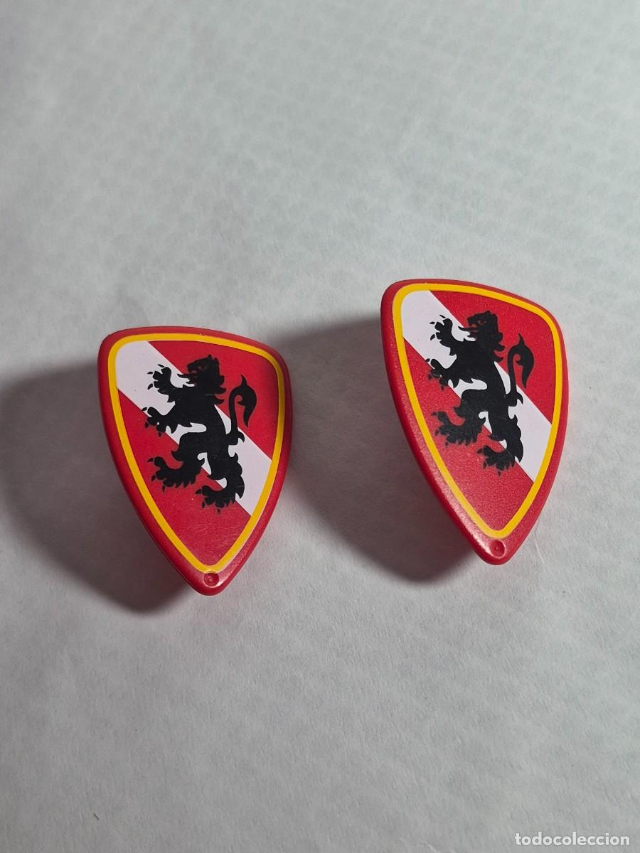 Playmobil: LOTE Escudo bandera armadura arma medieval accesorio complemento playmobil