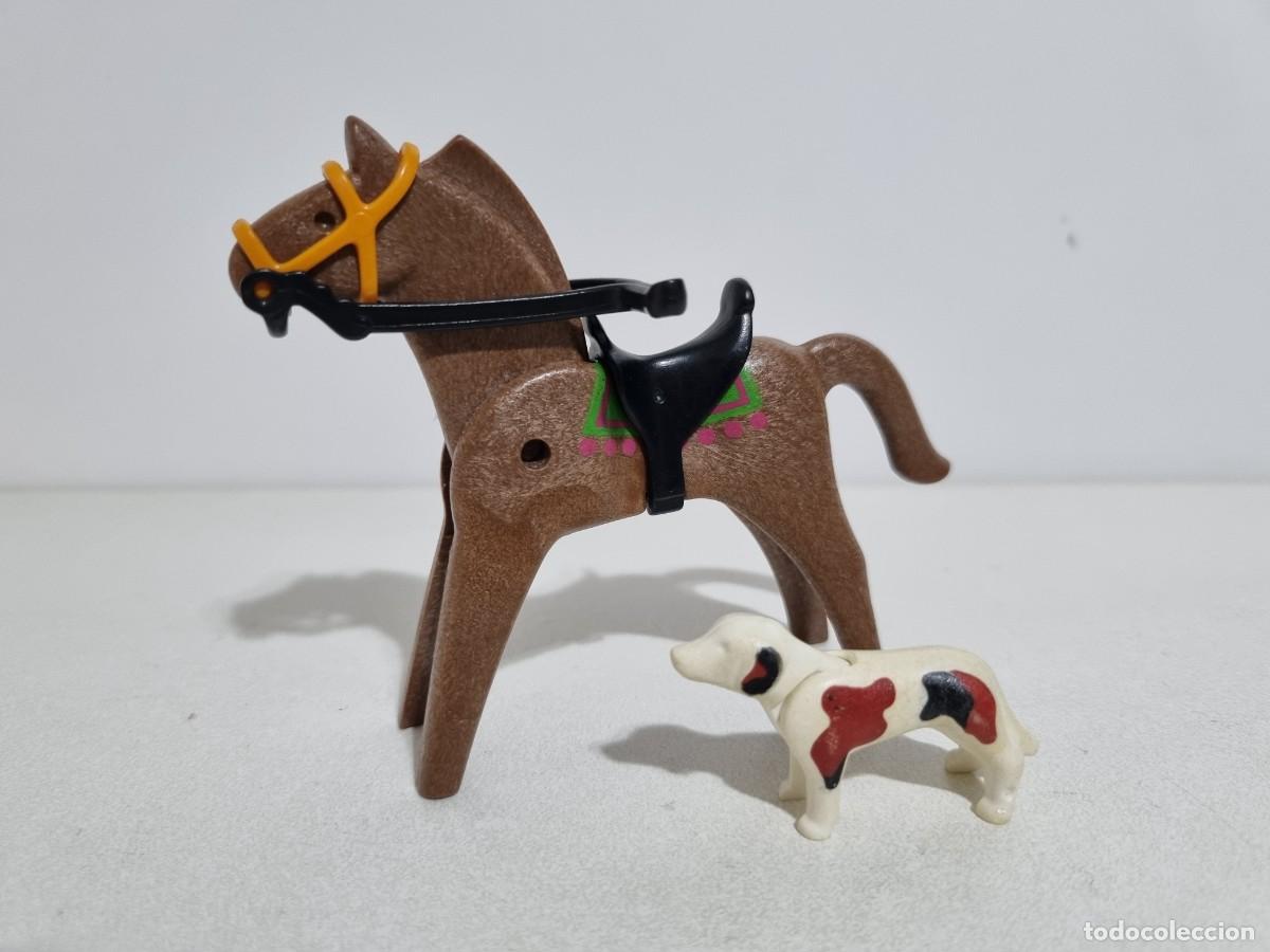 Playmobil: Playmobil 3629 Caballo Perro Cazador Robin Hood Arquero Medieval