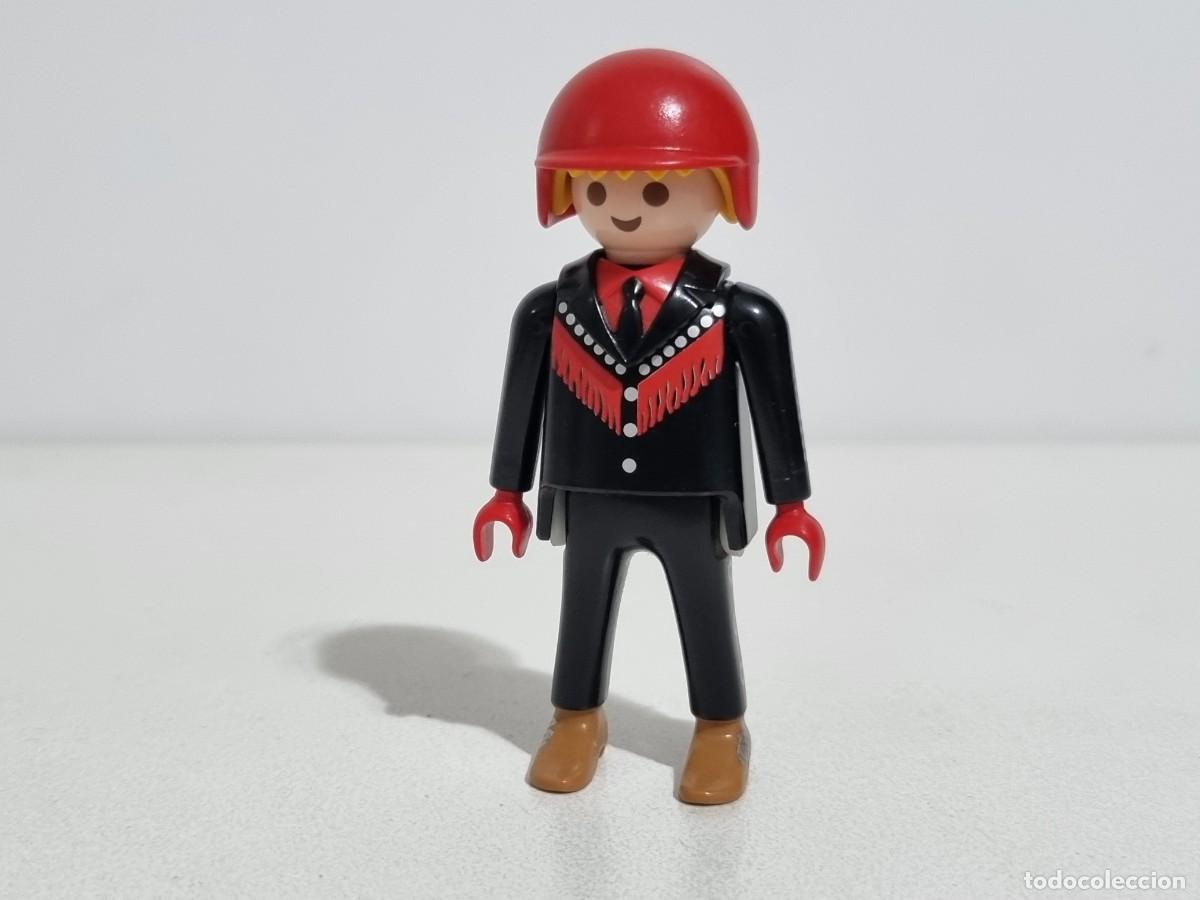 Playmobil: Playmobil 3062 Motorista Viajero Americano Motocicleta Moto Carretera