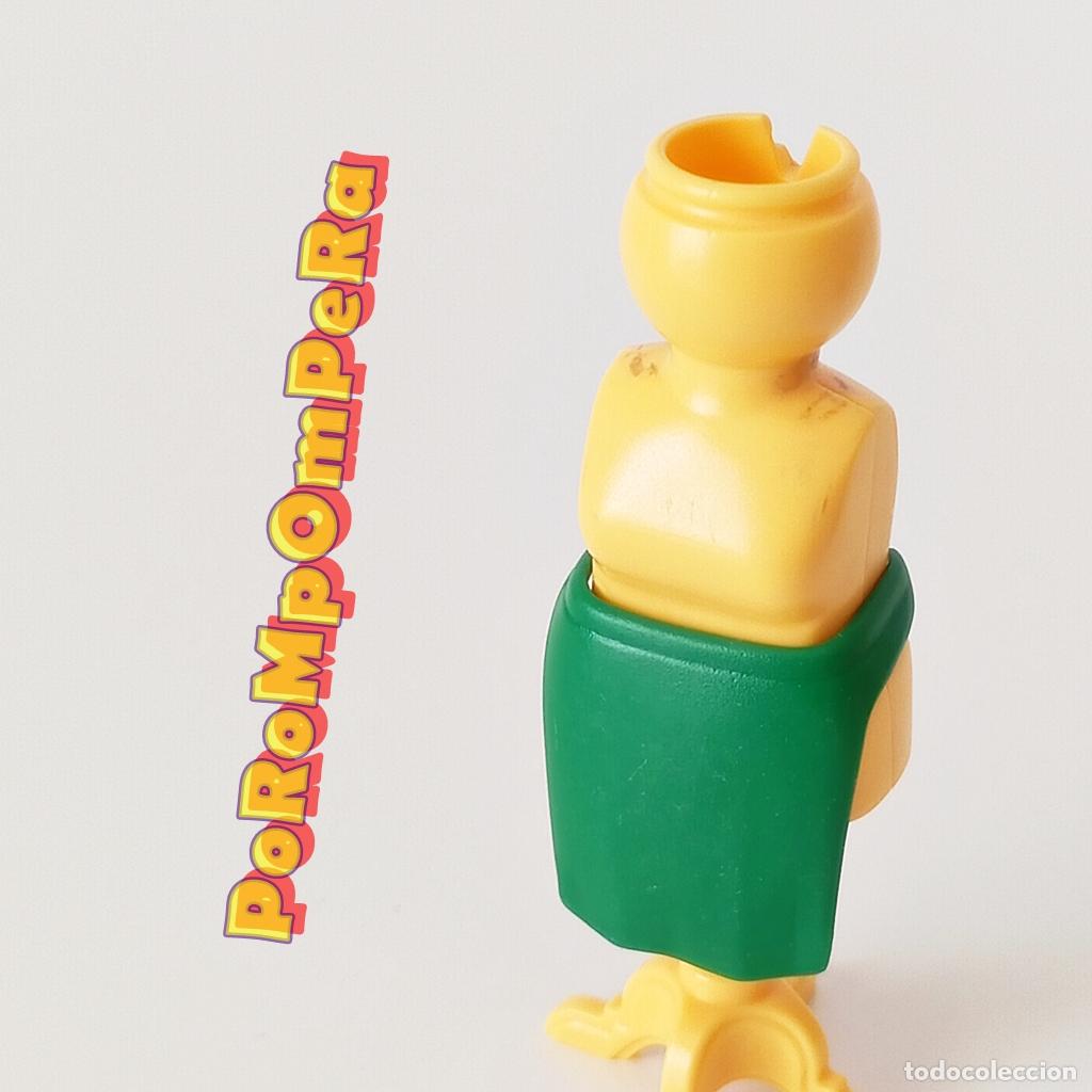Playmobil: PLAYMOBIL DELANTAL VERDE OSCURO JARDINERA 4481 MANDIL COCINA COCINERA GRANJA VICTORIANA MEDIEVAL U1