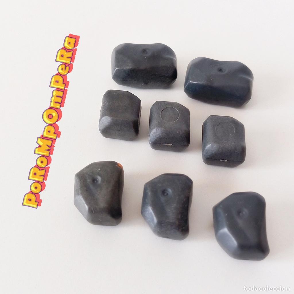 Playmobil: PLAYMOBIL LOTE x8 ROCA GRIS OSCURO SIMILAR CASTILLO MEDIEVAL 3268 ? PIEDRA U1