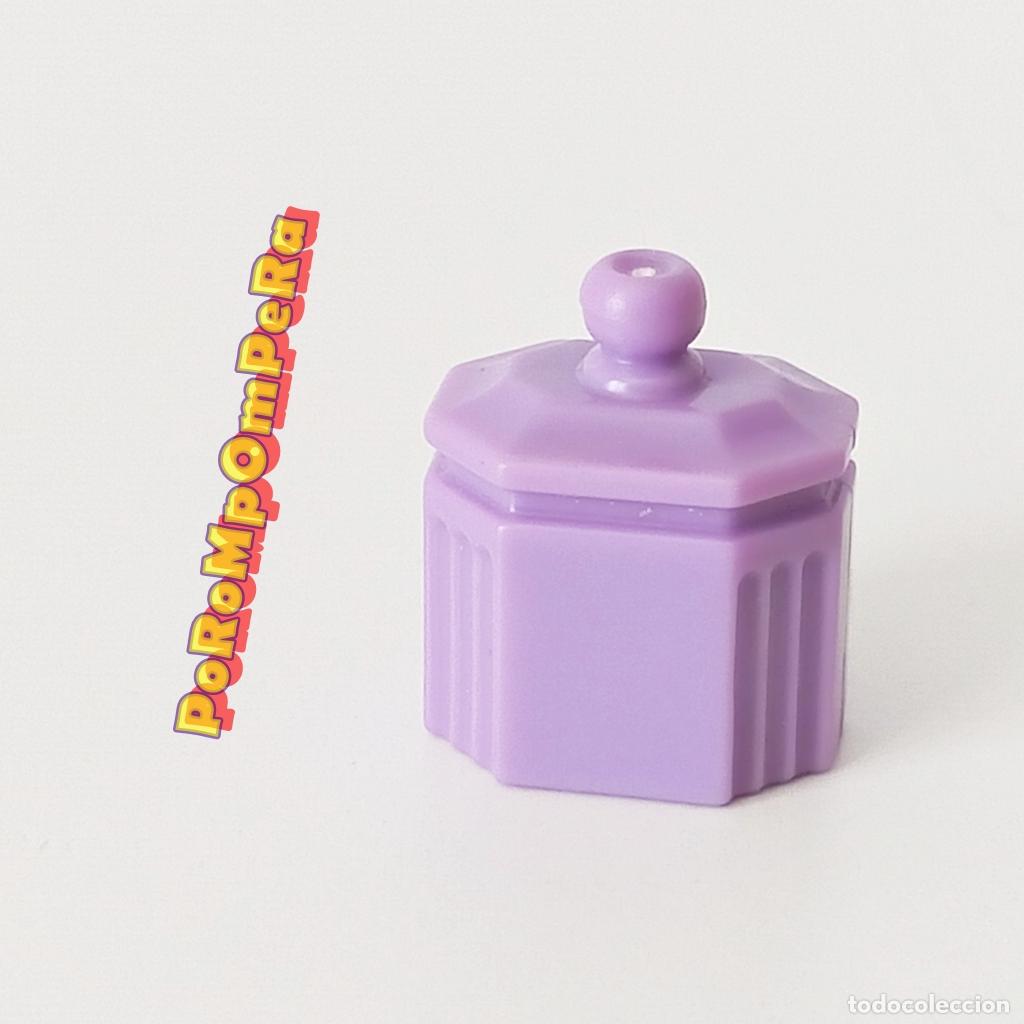 Playmobil: PLAYMOBIL FRASCO MORADO DORMITORIO REAL 3020 BA&Ntilde;O SERIE ROSA 5330 VESTIDOR 5576 AZUCARERO U1