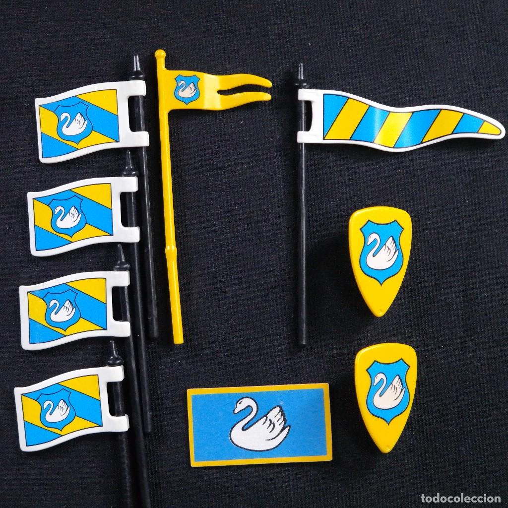 Playmobil: Playmobil accesorios caballero de cisne ☼