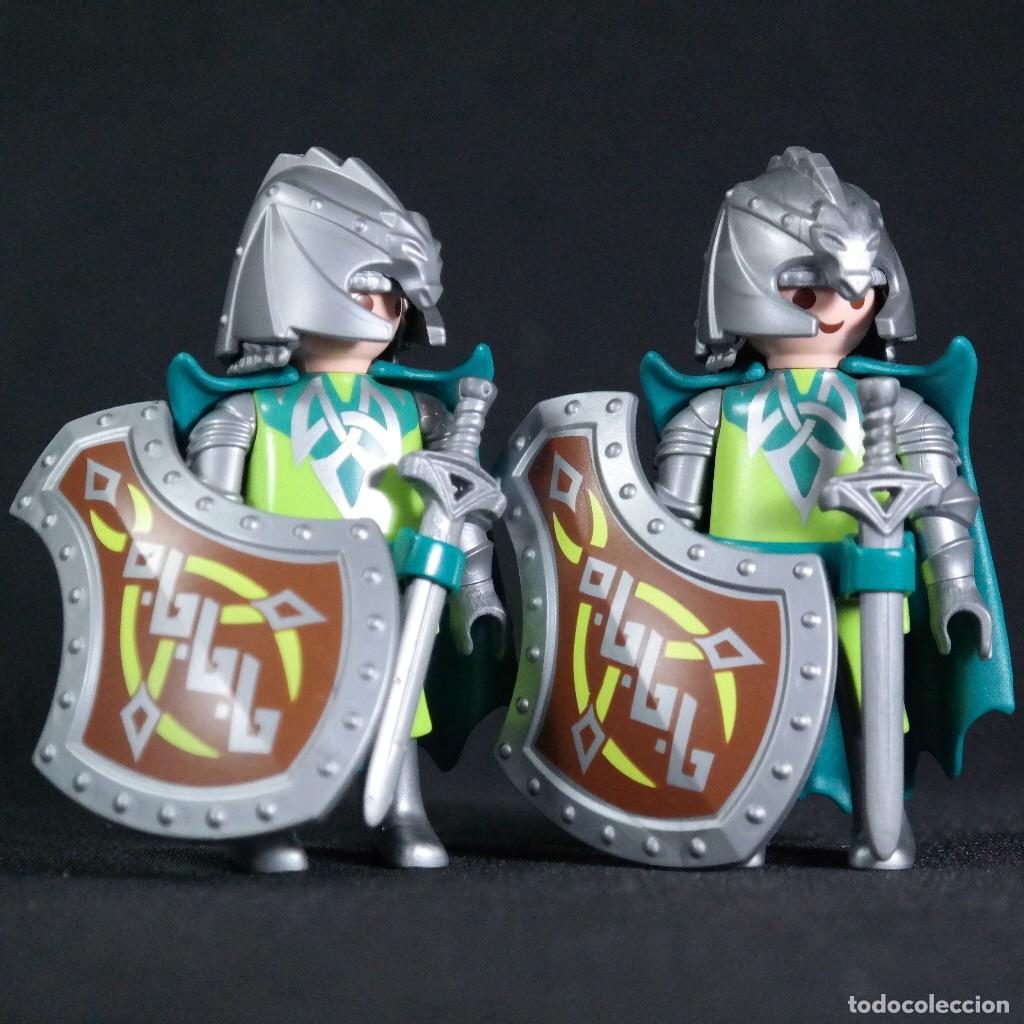 Playmobil: Playmobil 2 caballeros dragon ☼