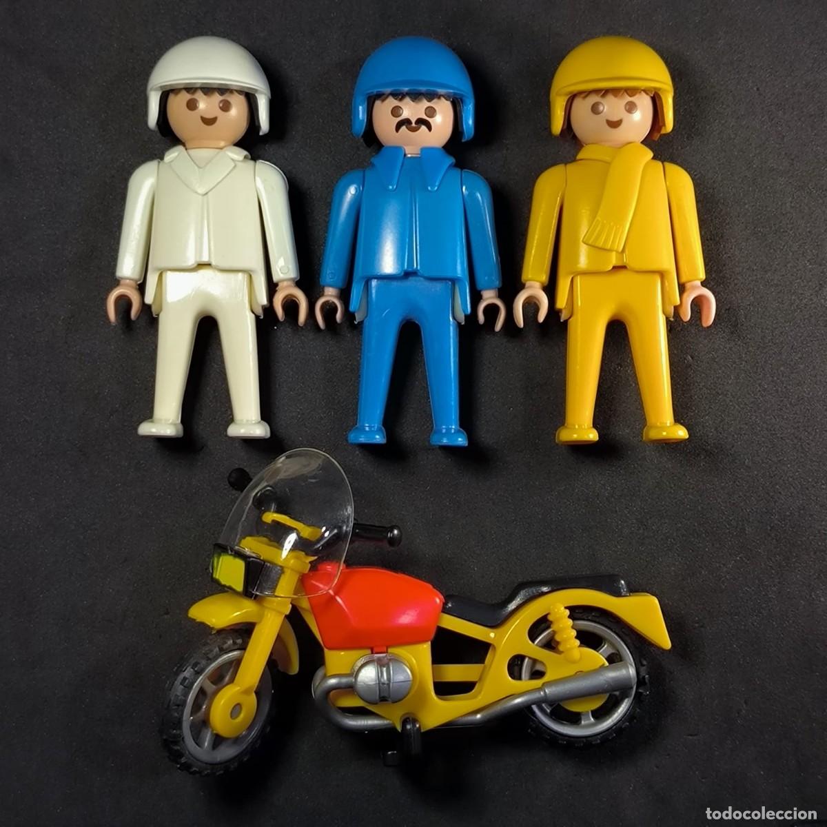 Playmobil: Playmobil 3 figuras con moto Antex ☼