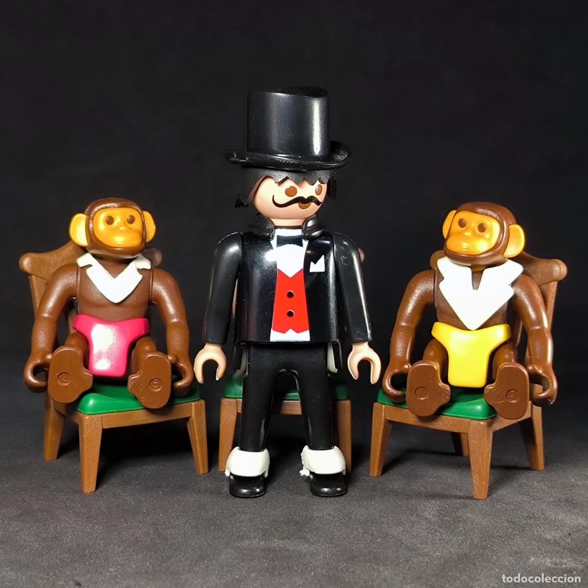 Playmobil: Playmobil caballero con monos ☼