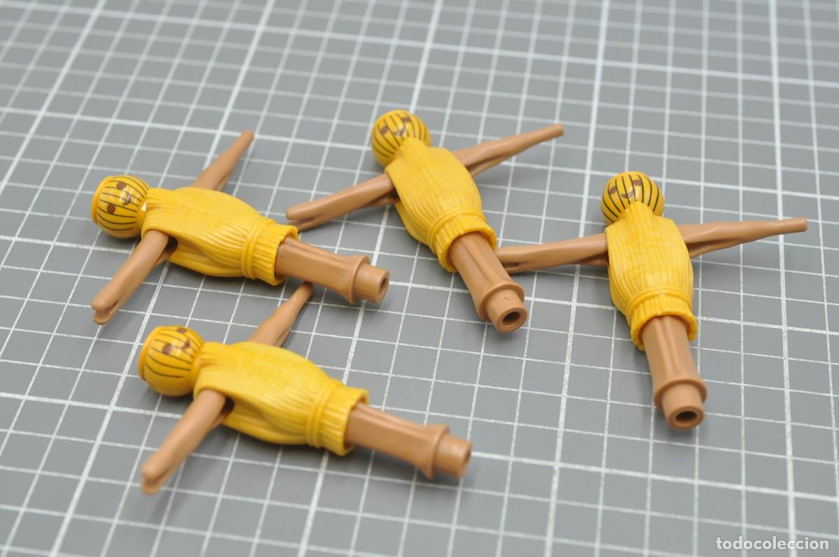 Playmobil: WSK092 Playmobil, 4 mu&ntilde;ecos para entrenamiento medieval