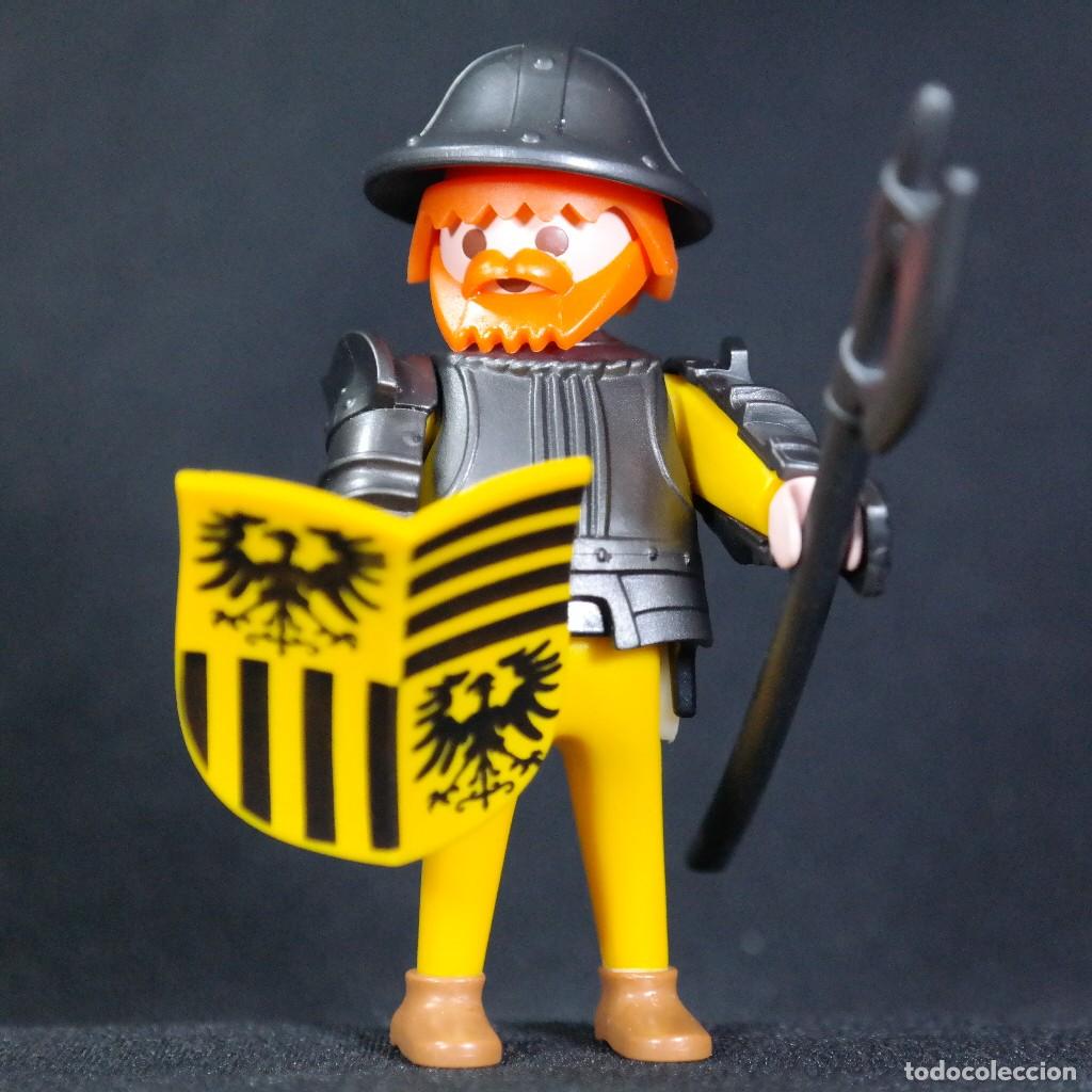 Playmobil: Playmobil caballero pelirojo☼