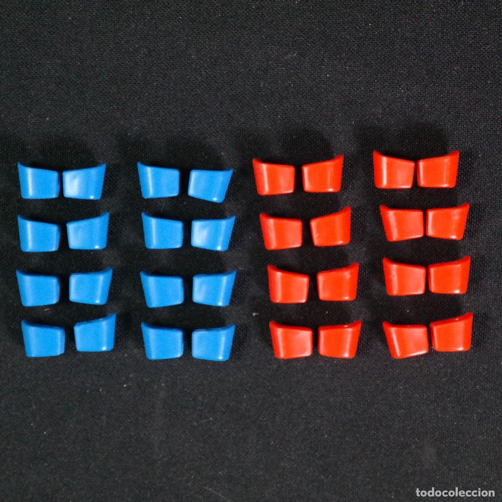 Playmobil: Playmobil pu&ntilde;os rojos y azules ☼