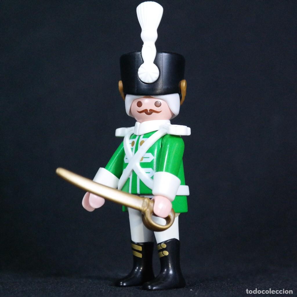 Playmobil: Playmobil husar casaca verde k☼