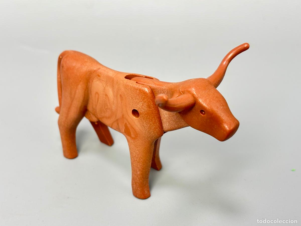 Playmobil: Playmobil 3749 3801 TORO LONGHORN RANCHO OESTE MARCA CUERNO
