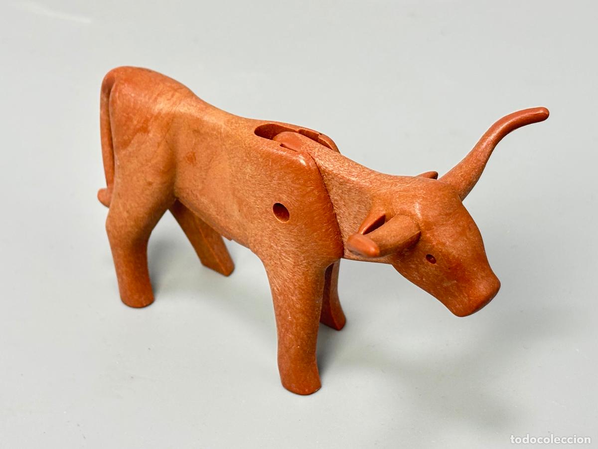 Playmobil: Playmobil 3749 3801 TORO LONGHORN RANCHO OESTE