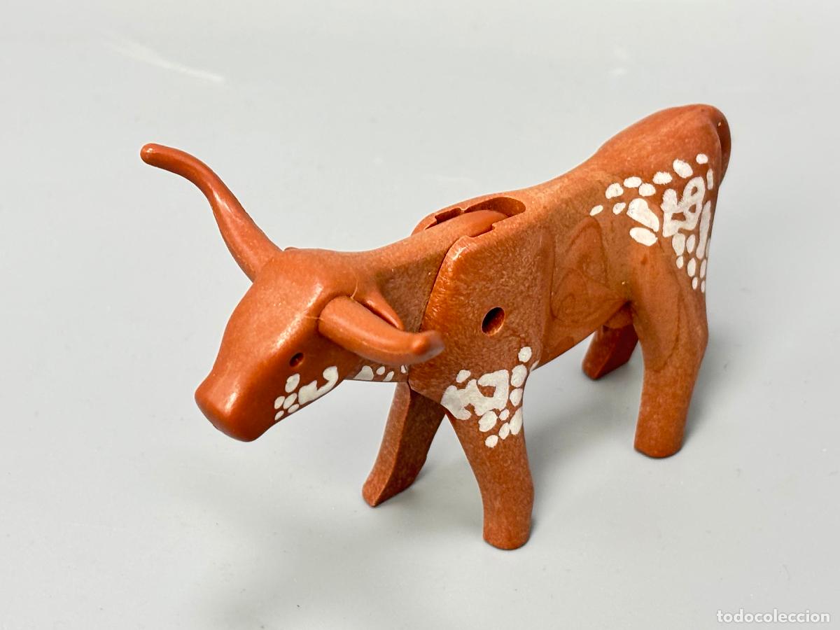 Playmobil: Playmobil 3749 3801 TORO LONGHORN RANCHO OESTE