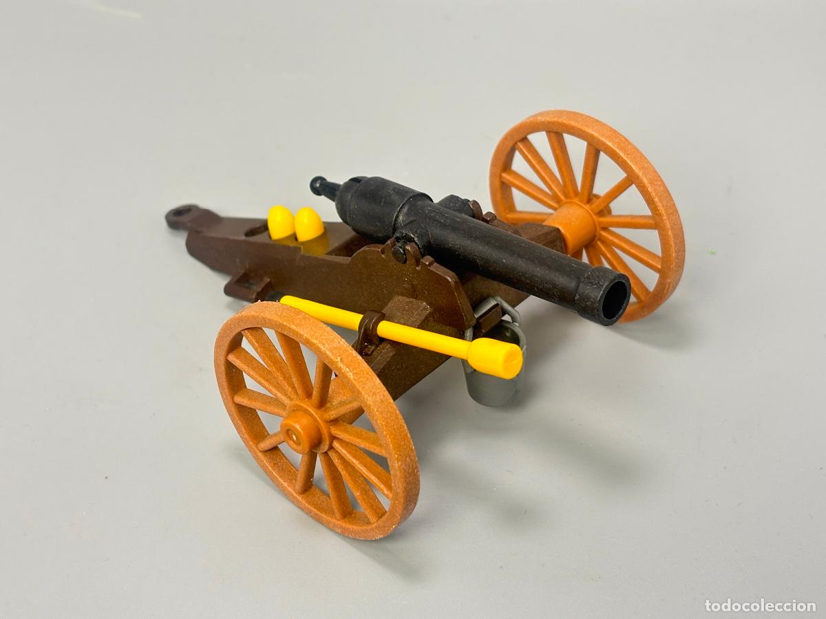 Playmobil: Playmobil 3419 ca&ntilde;&oacute;n oeste con munici&oacute;n limpia tubo y cubo