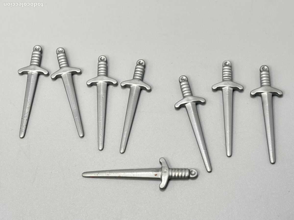 Playmobil: Playmobil lote espada larga soldado medieval