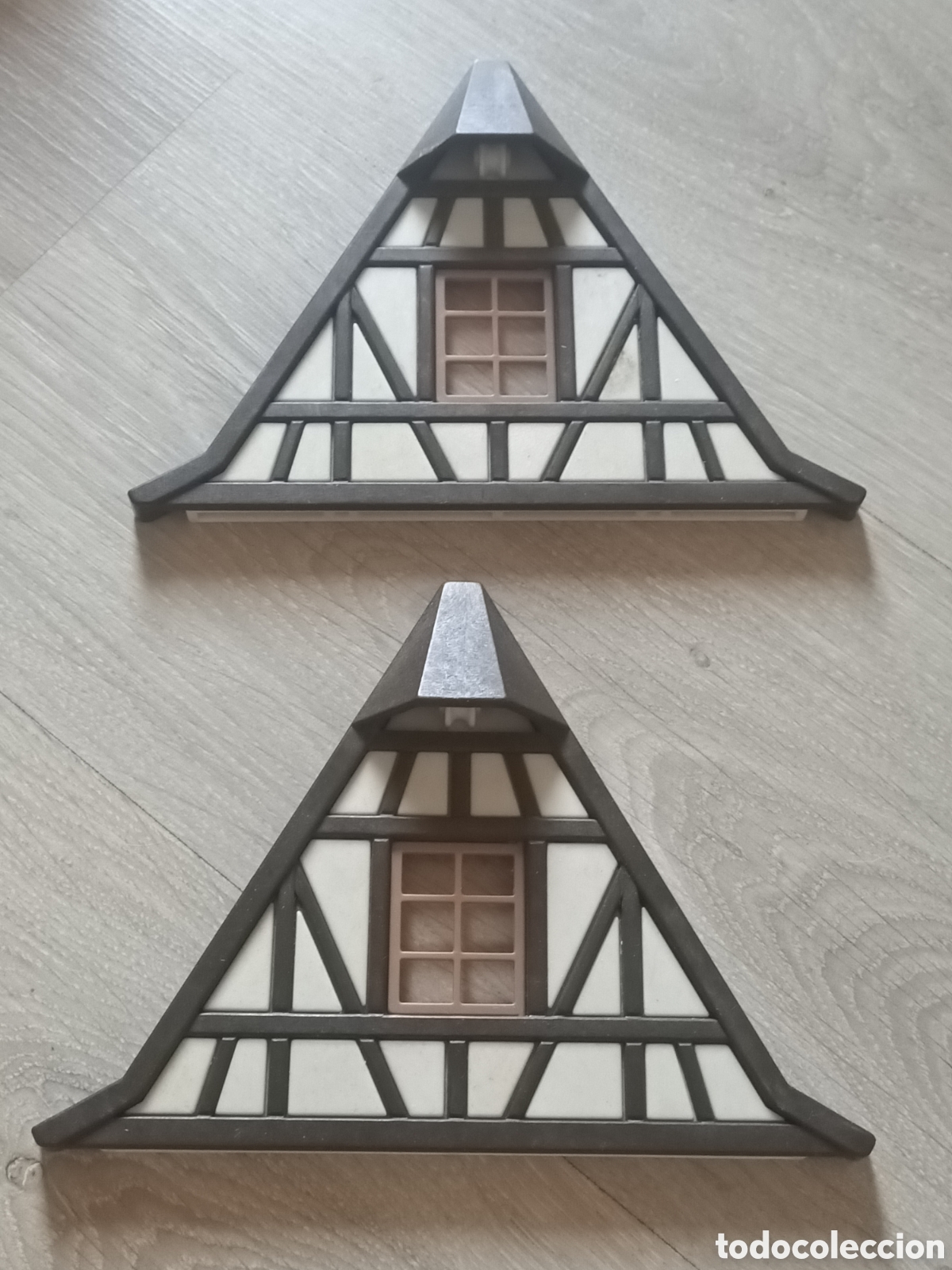 Playmobil: Playmobil 2 fachadas granja medieval 3555 castillo 3666 ventanas buhardilla