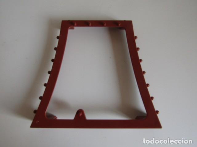 Playmobil: DIFICIL SECCION LATERAL MARRON TIENDA TORNEO CABALLERO CISNE MEDIEVAL PLAYMOBIL