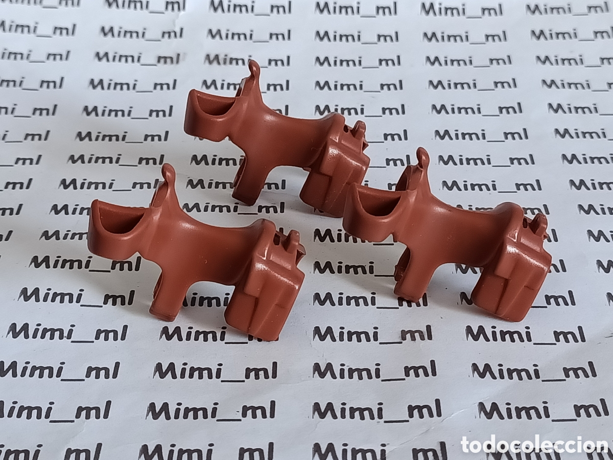 Playmobil: Playmobil 3 monturas con bolsillo caballo western oeste sillas caballo animales