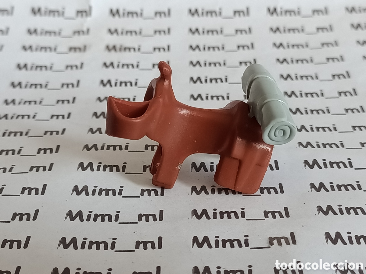 Playmobil: Playmobil montura con manta gris caballo western oeste