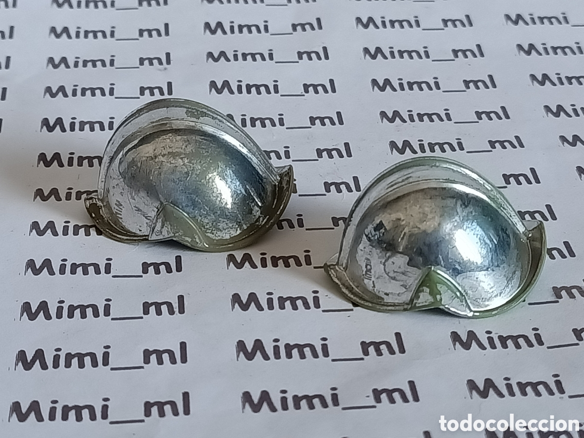 Playmobil: Playmobil 2 cascos cromados soldado medieval primera &eacute;poca