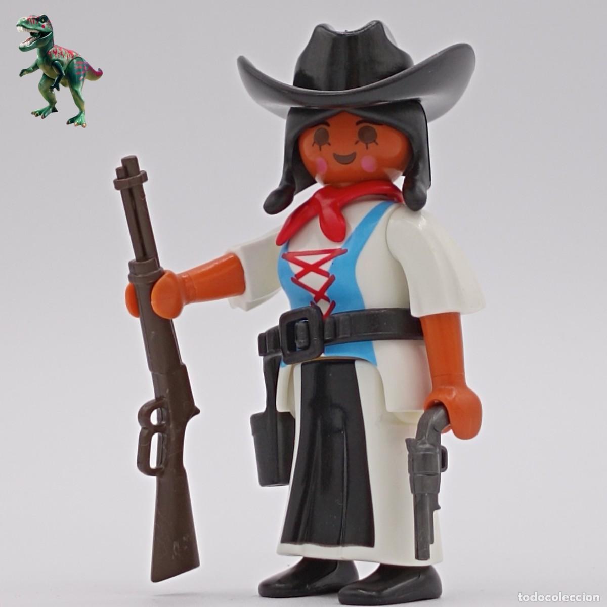 Playmobil: Playmobil figura rebelde mexicana soldadera adelita guerrillera mujer vaquero oeste western