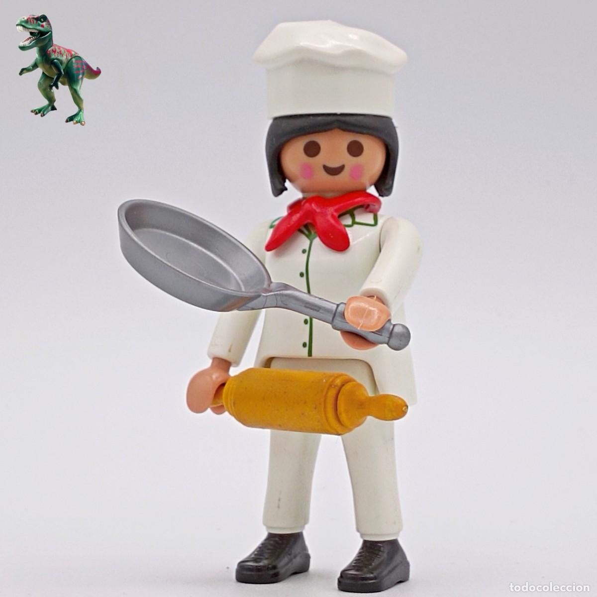 Playmobil: Playmobil figura mujer chef cocinera victoriana pastelera confitera cocina restaurante