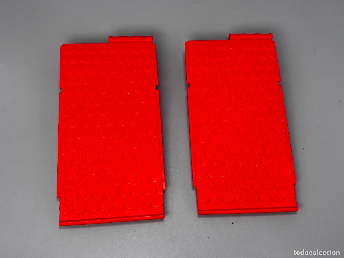Playmobil: Playmobil lote tejado rojo casa medieval castillo