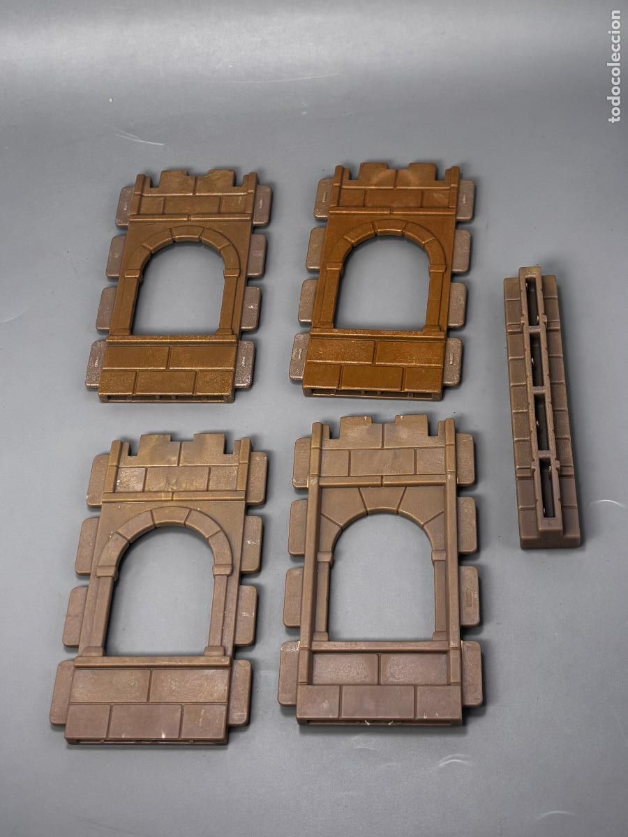 Playmobil: Playmobil lote pared casa castillo medieval