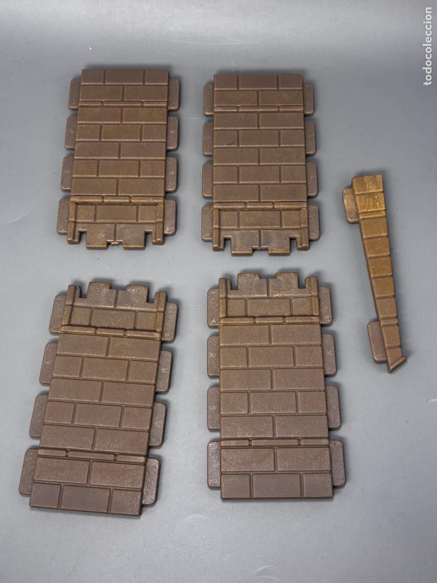 Playmobil: Playmobil lote pared casa castillo medieval