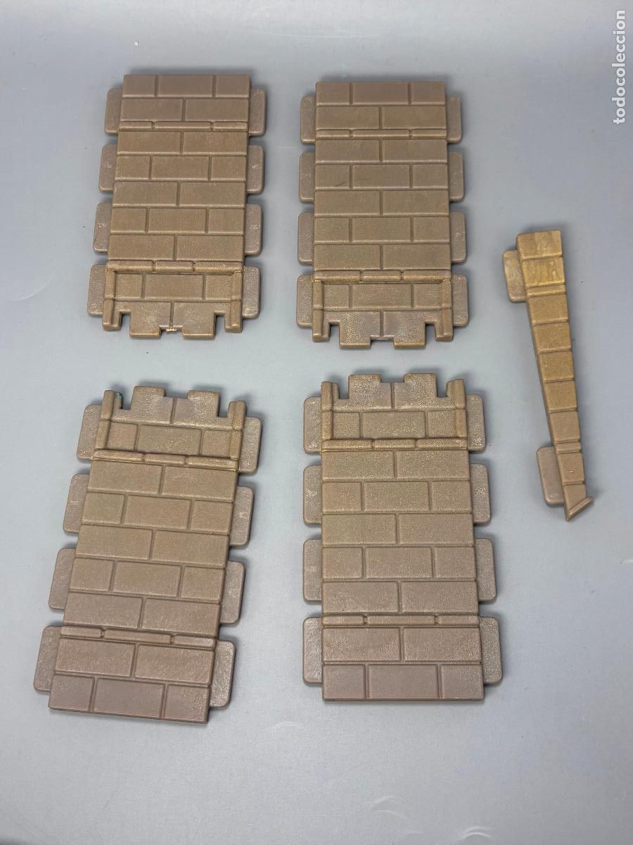 Playmobil: Playmobil lote pared casa castillo medieval