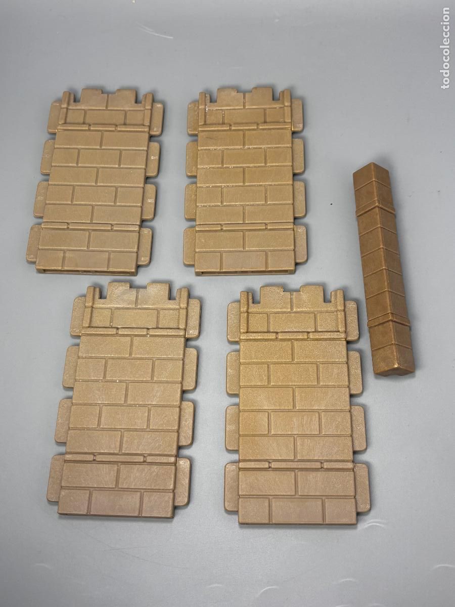 Playmobil: Playmobil lote pared casa castillo medieval