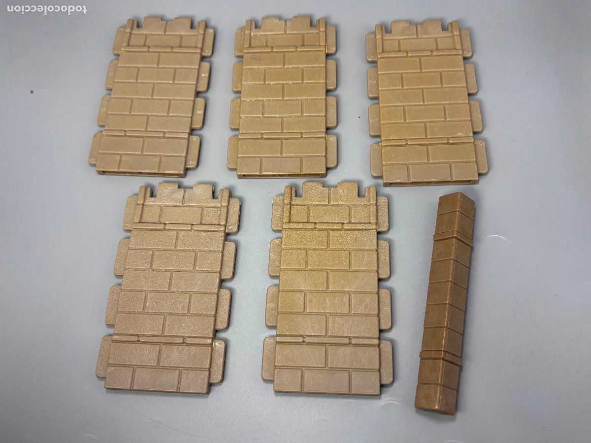 Playmobil: Playmobil lote pared casa castillo medieval