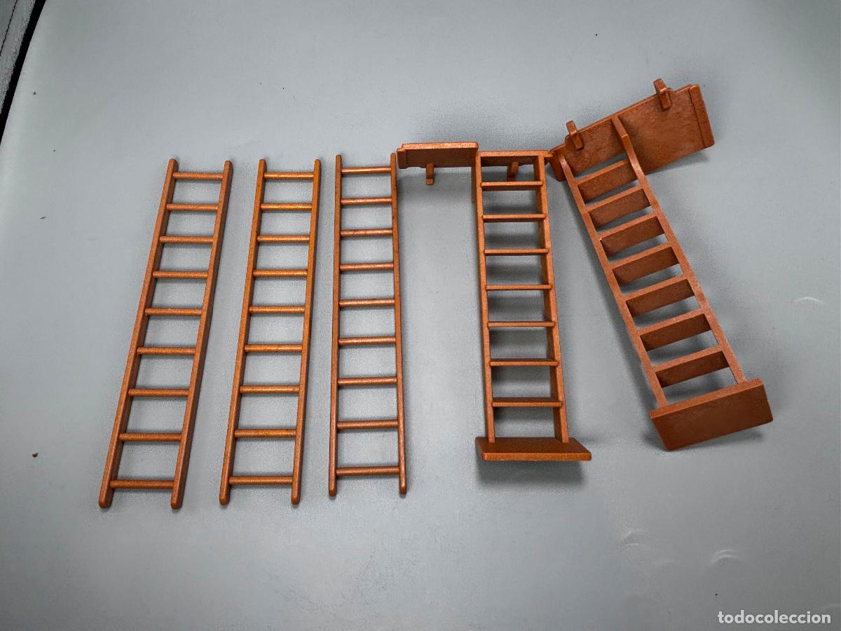 Playmobil: Playmobil lote escalera torre casa castillo medieval