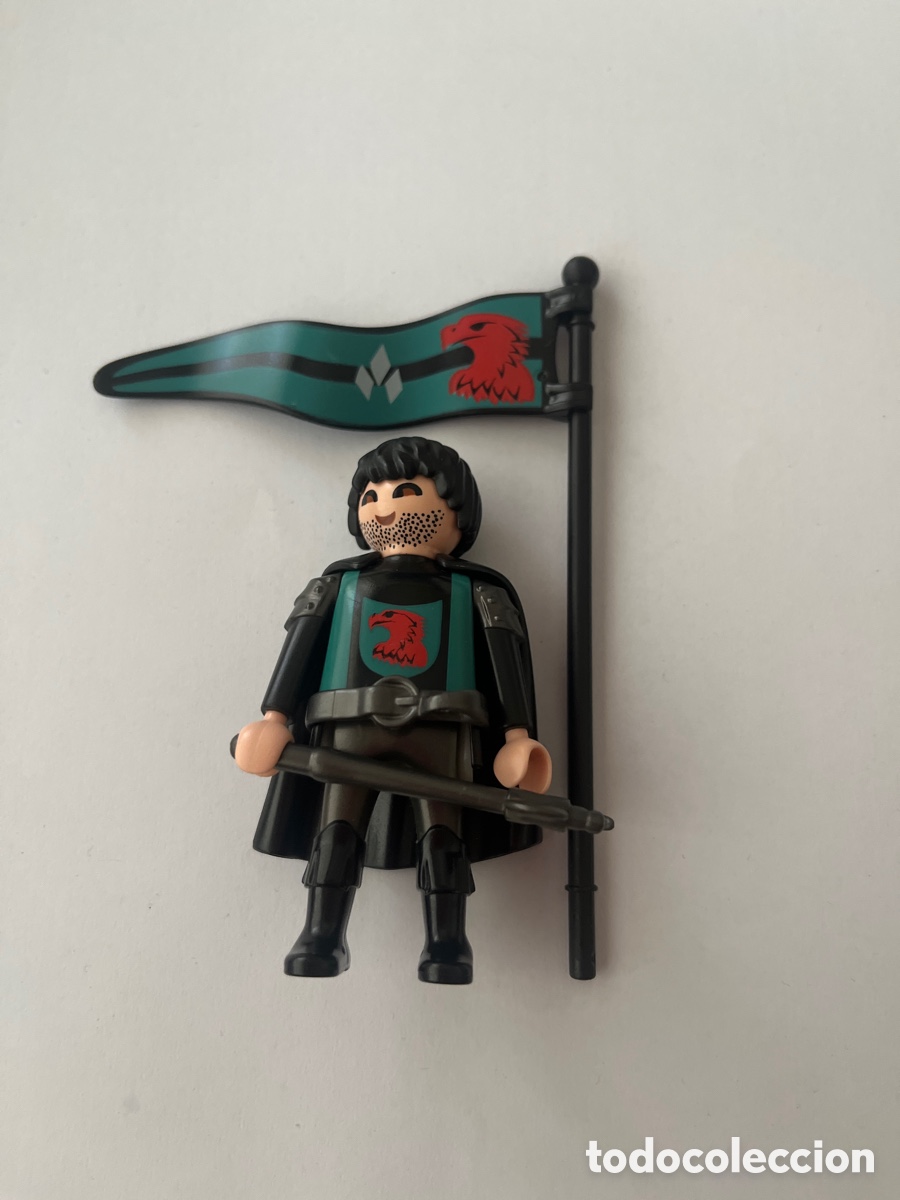 Playmobil: Playmobil medieval con bandera