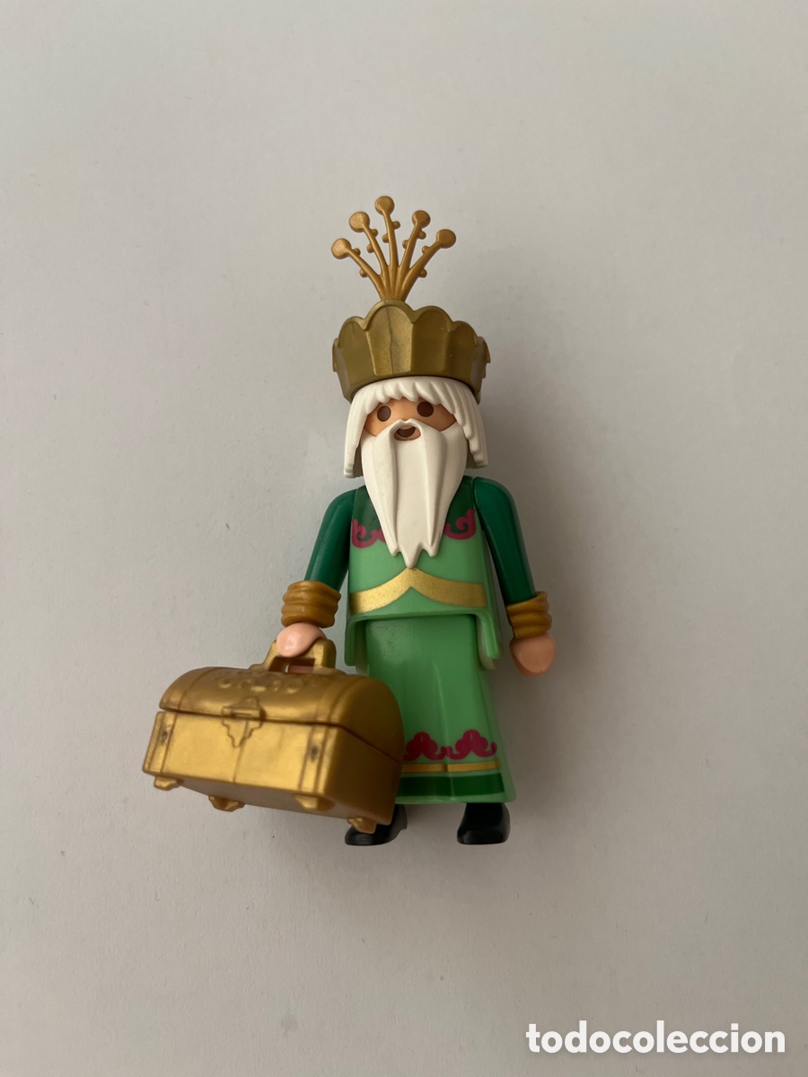 Playmobil: Playmobil rey con cofre