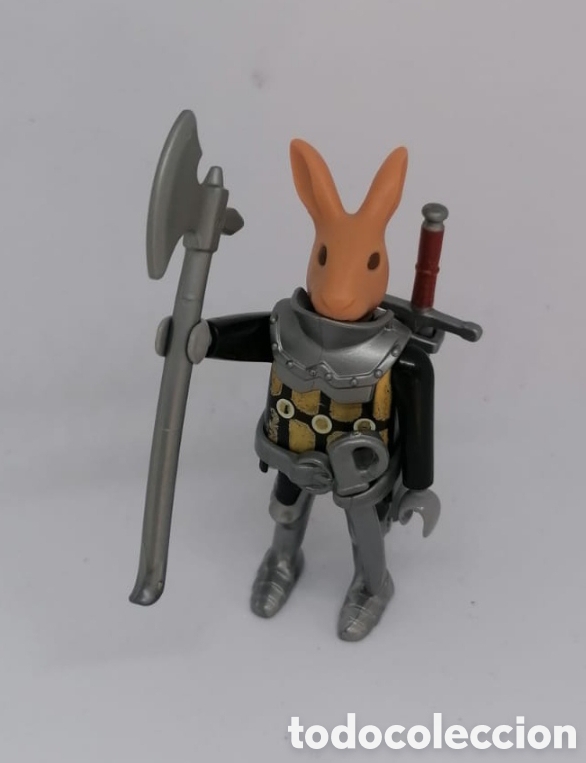 Playmobil: Playmobil Guerrero Conejo Medieval con Hacha