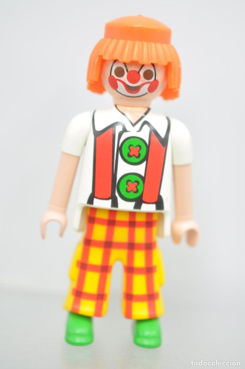 Playmobil: WSK093 Playmobil, figura hombre, payaso