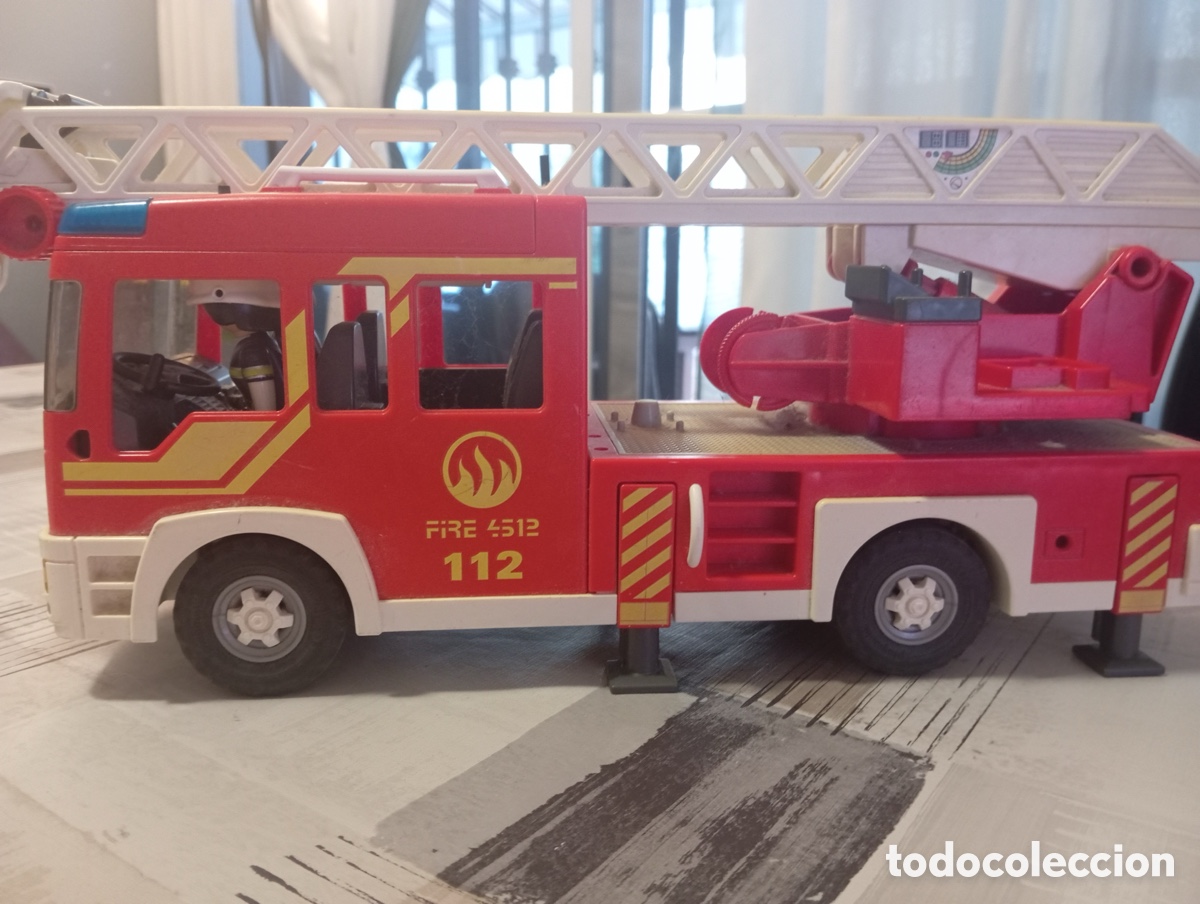 Playmobil: Cami&oacute;n bomberos playmobil