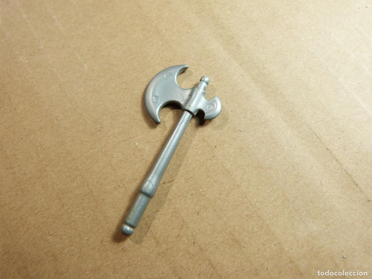 Playmobil: Hacha de armas gris epoca medieval accesorio de Playmobil