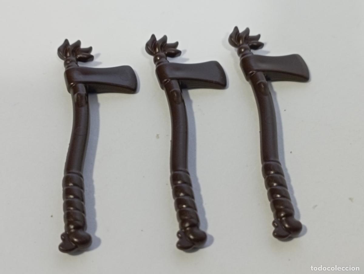 Playmobil: PLAYMOBIL 3 HACHAS INDIOS - Foto 1