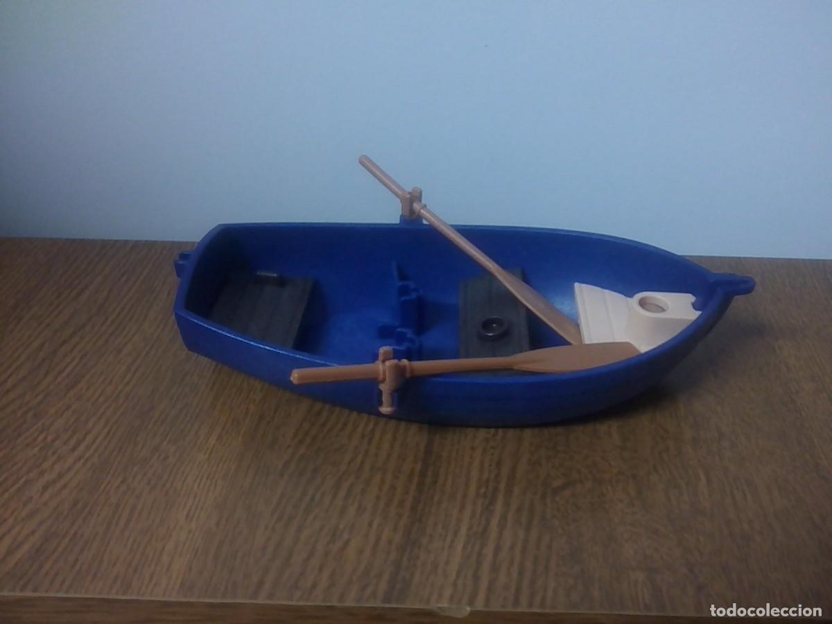 Playmobil: PLAYMOBIL BARCA BOTE AZUL PIRATA MEDIEVAL