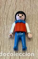 Playmobil: PLAYMOBIL - NI&Ntilde;O CON PAJARITA AZUL - GEOBRA - 1981
