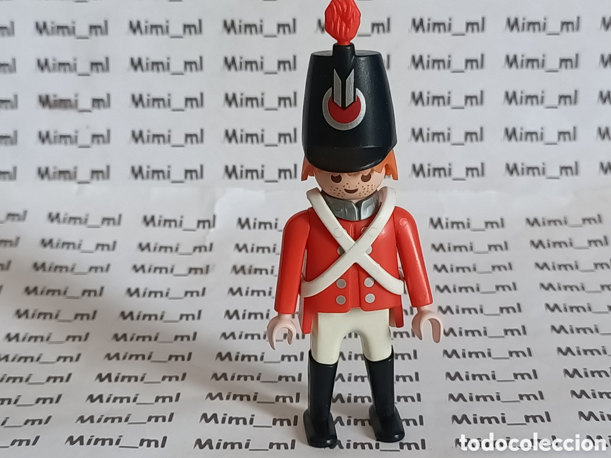 Playmobil: Playmobil figura soldado ingl&eacute;s guardia